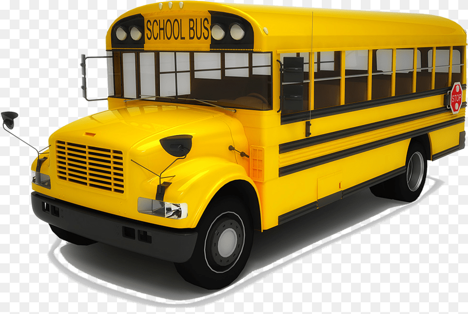 Transparent School Bus Vector School Bus Pdf, School Bus, Transportation, Vehicle, Machine Png