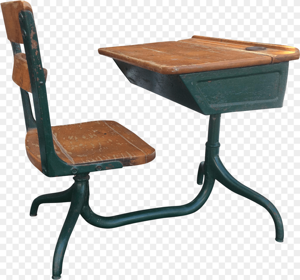 Transparent School Desk End Table, Furniture, Chair Free Png Download