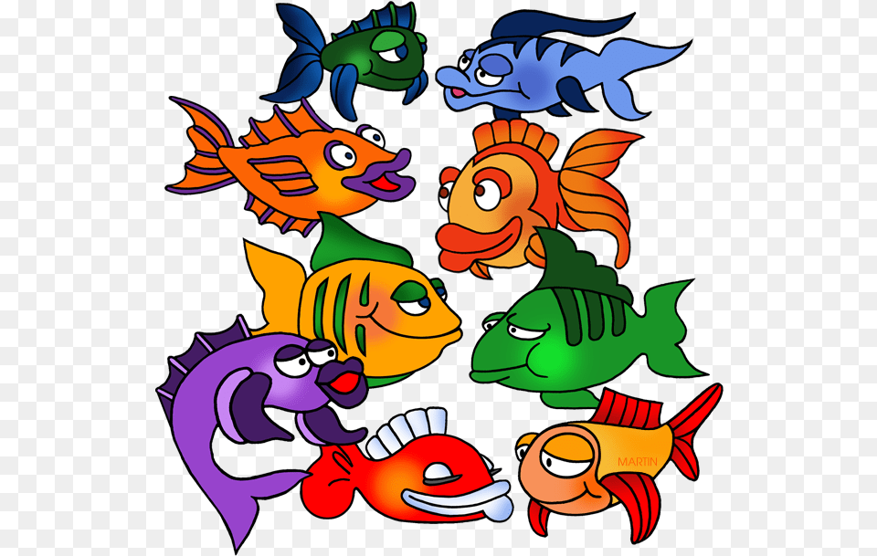 Transparent School Of Fish School Of Fish Cartoon, Art, Graphics, Face, Head Png
