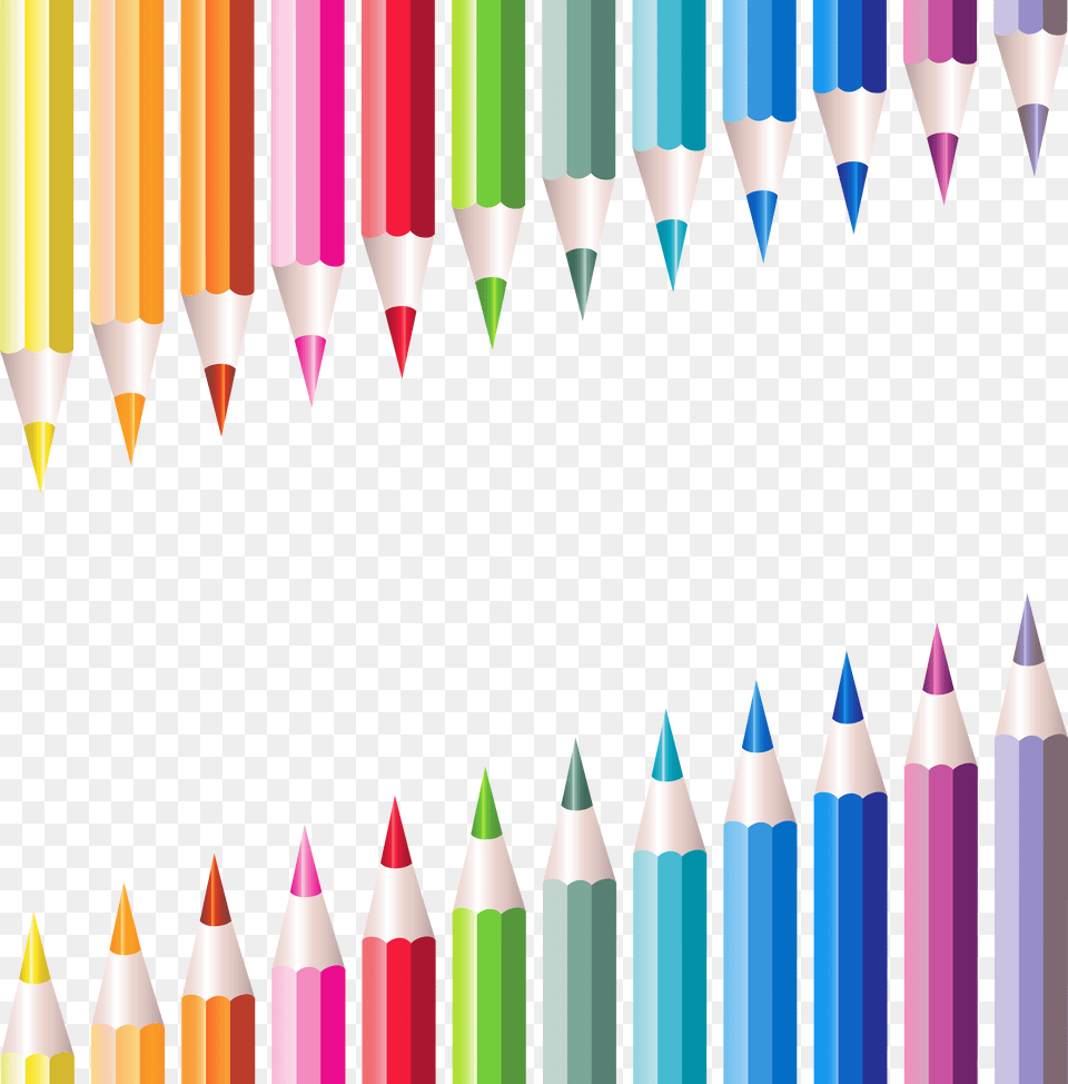 School Pencils Decoration Clipart, Pencil, Mortar Shell, Weapon Free Transparent Png