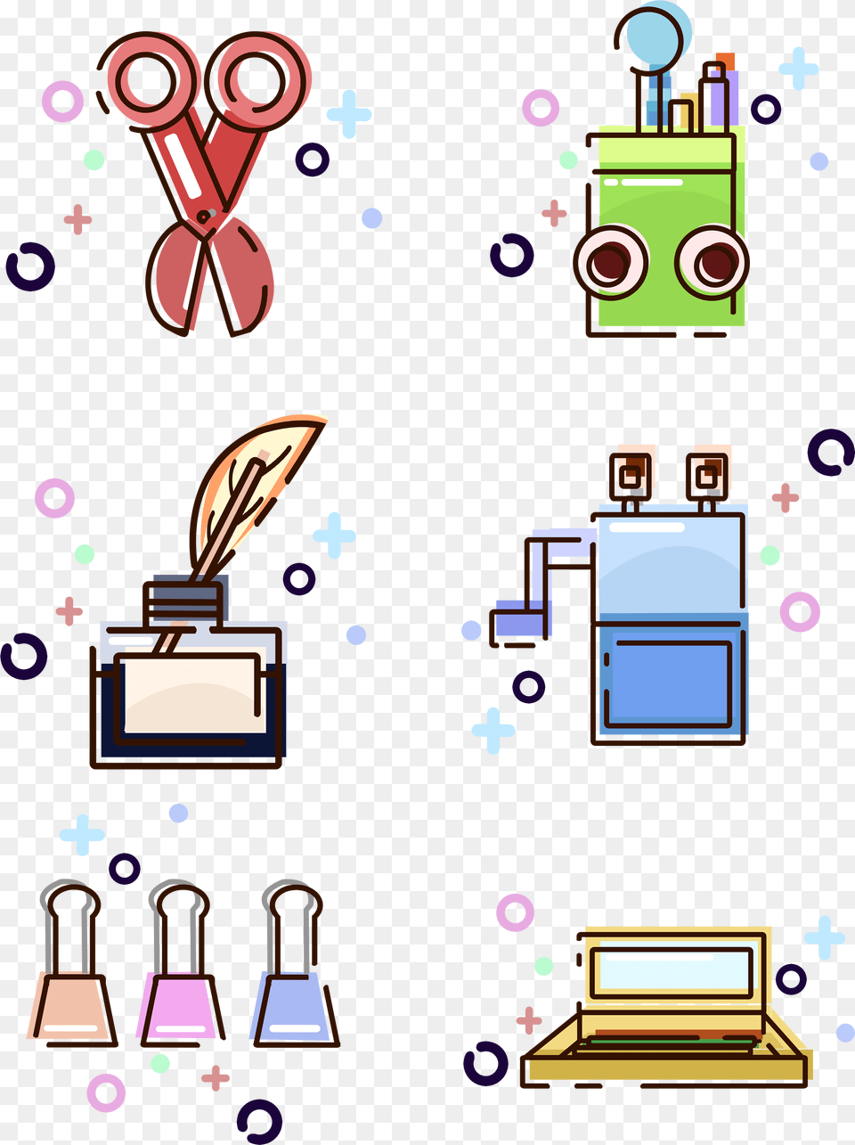 School Supplies Clipart Free Transparent Png