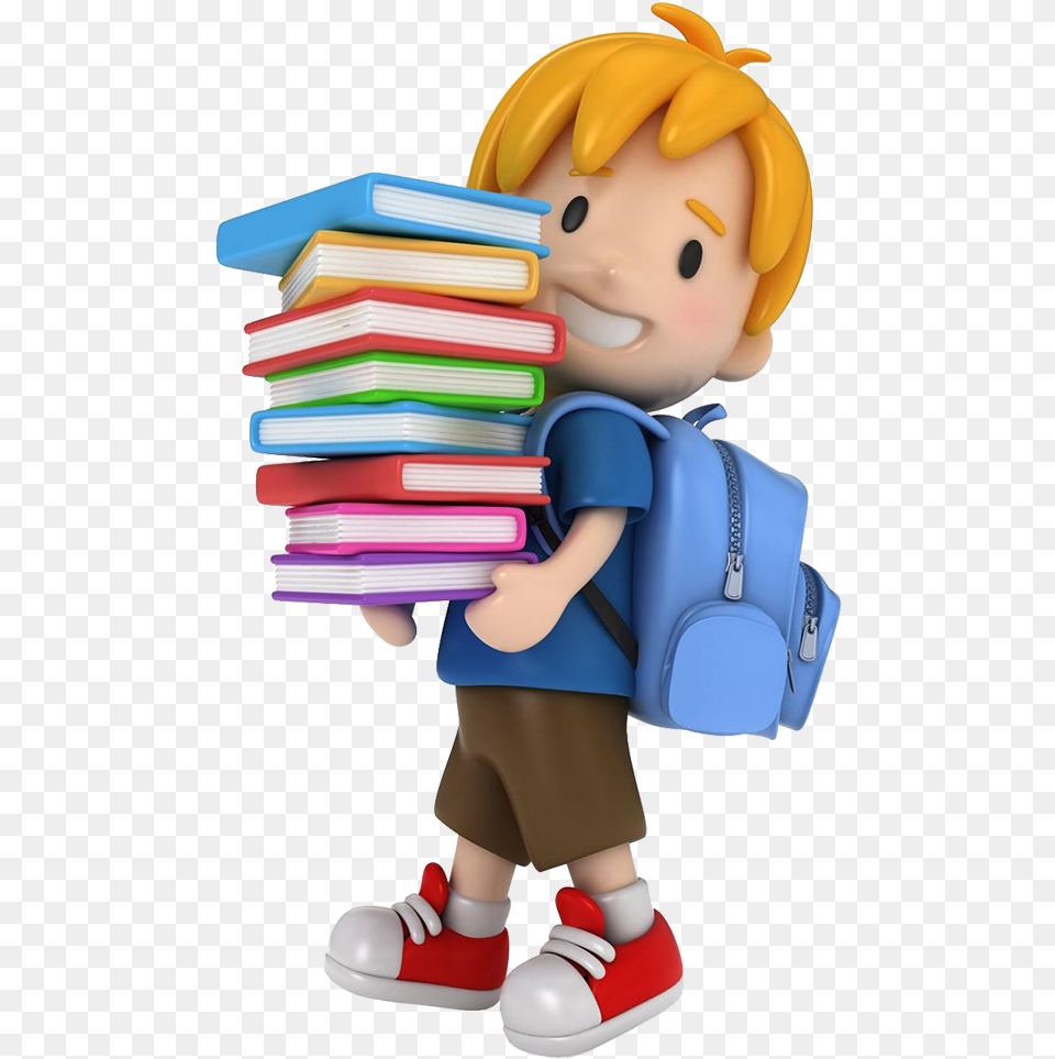 Transparent Schoolkids Clipart, Baby, Publication, Bag, Book Png