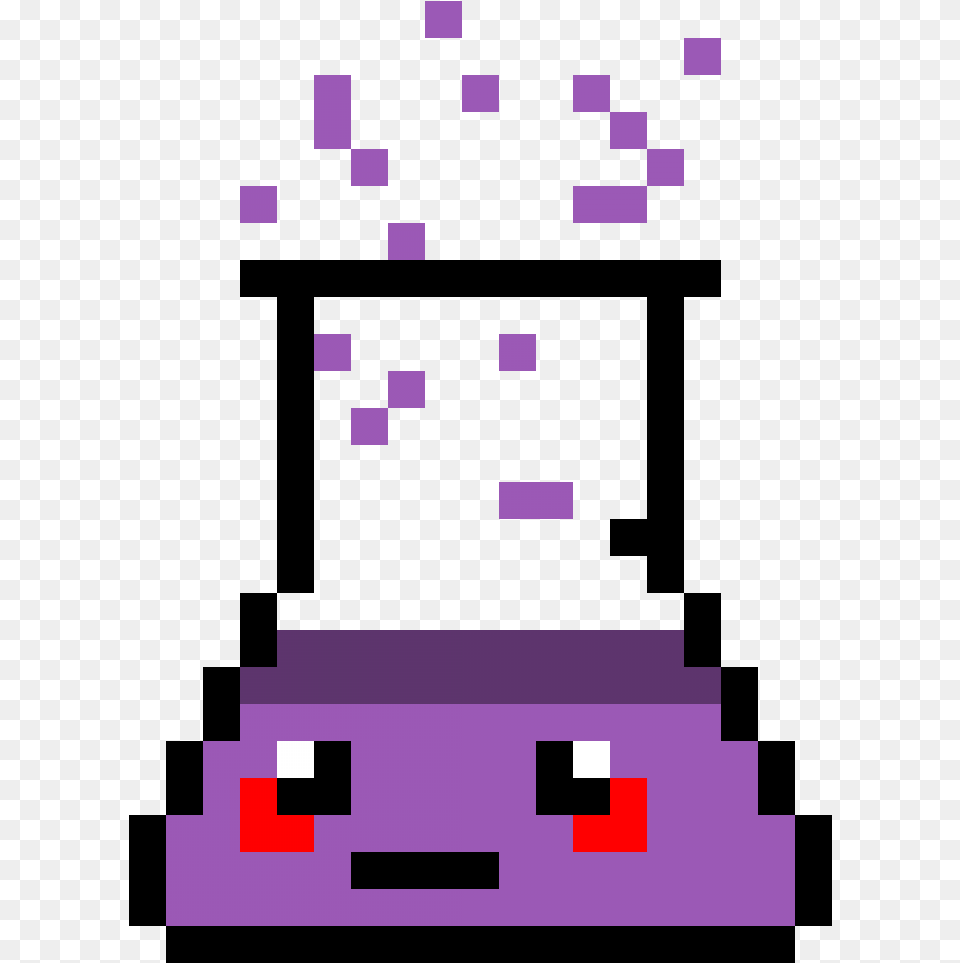 Transparent Science Kawaii Picture Black And White Roblox Doge Pixel Art, Purple, Lighting, First Aid Png