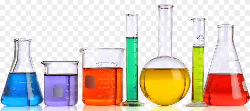 Transparent Science Lab Chemistry Lab Equipment, Cup, Jar, Bottle, Cosmetics Png Image