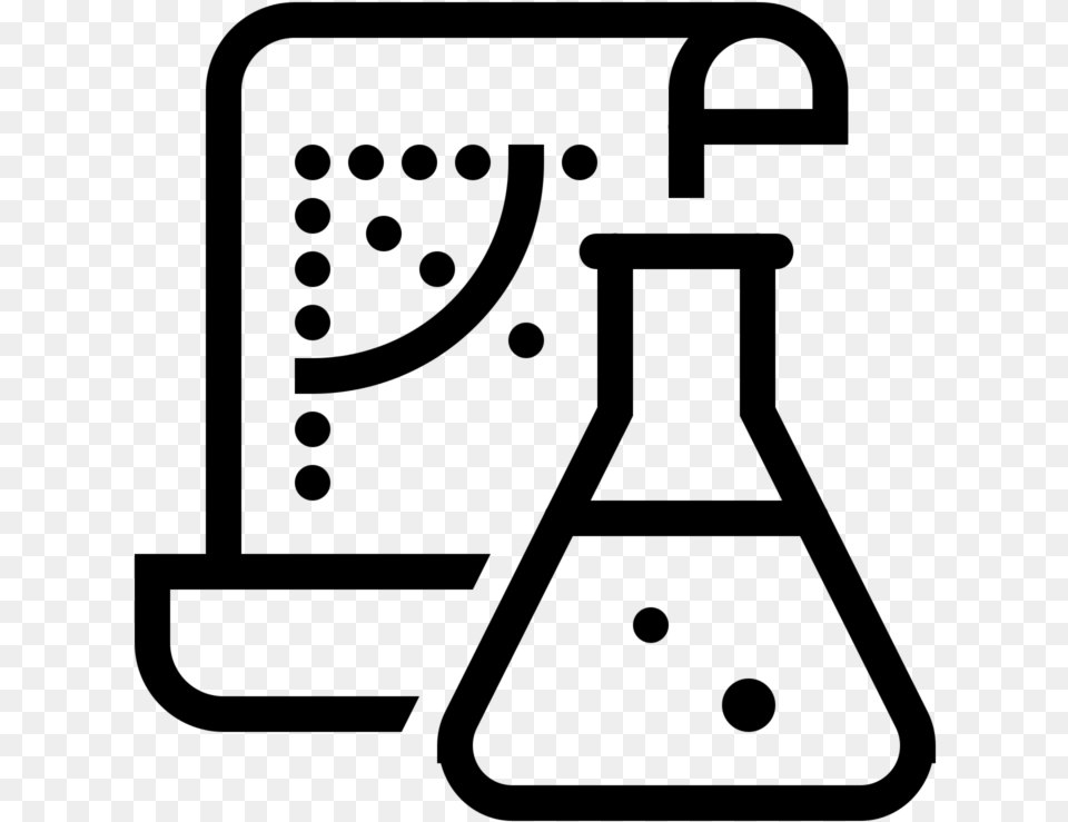 Transparent Scientist Clipart Black And White Clip Art, Gray Png