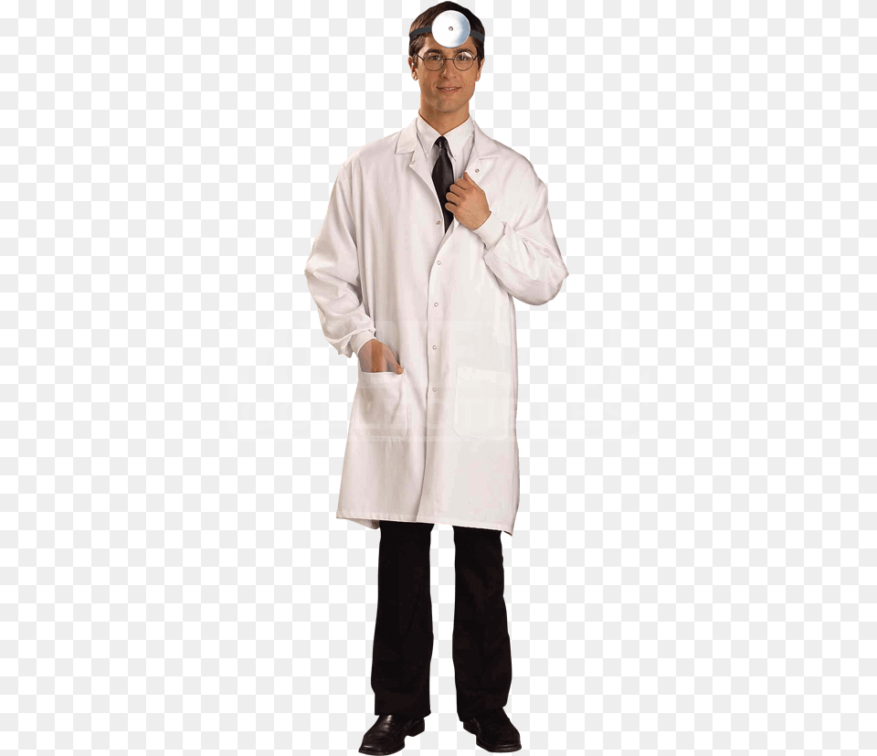 Transparent Scientist In Lab Coat Lab Coat Scientist, Clothing, Lab Coat, Shirt, Adult Png