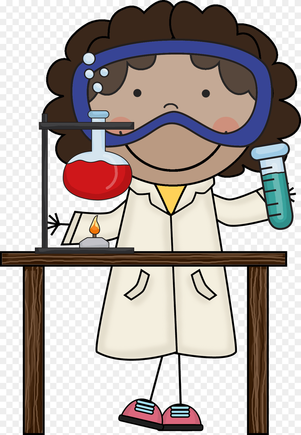 Transparent Scientist Scientist Clipart, Clothing, Coat, Face, Head Free Png Download