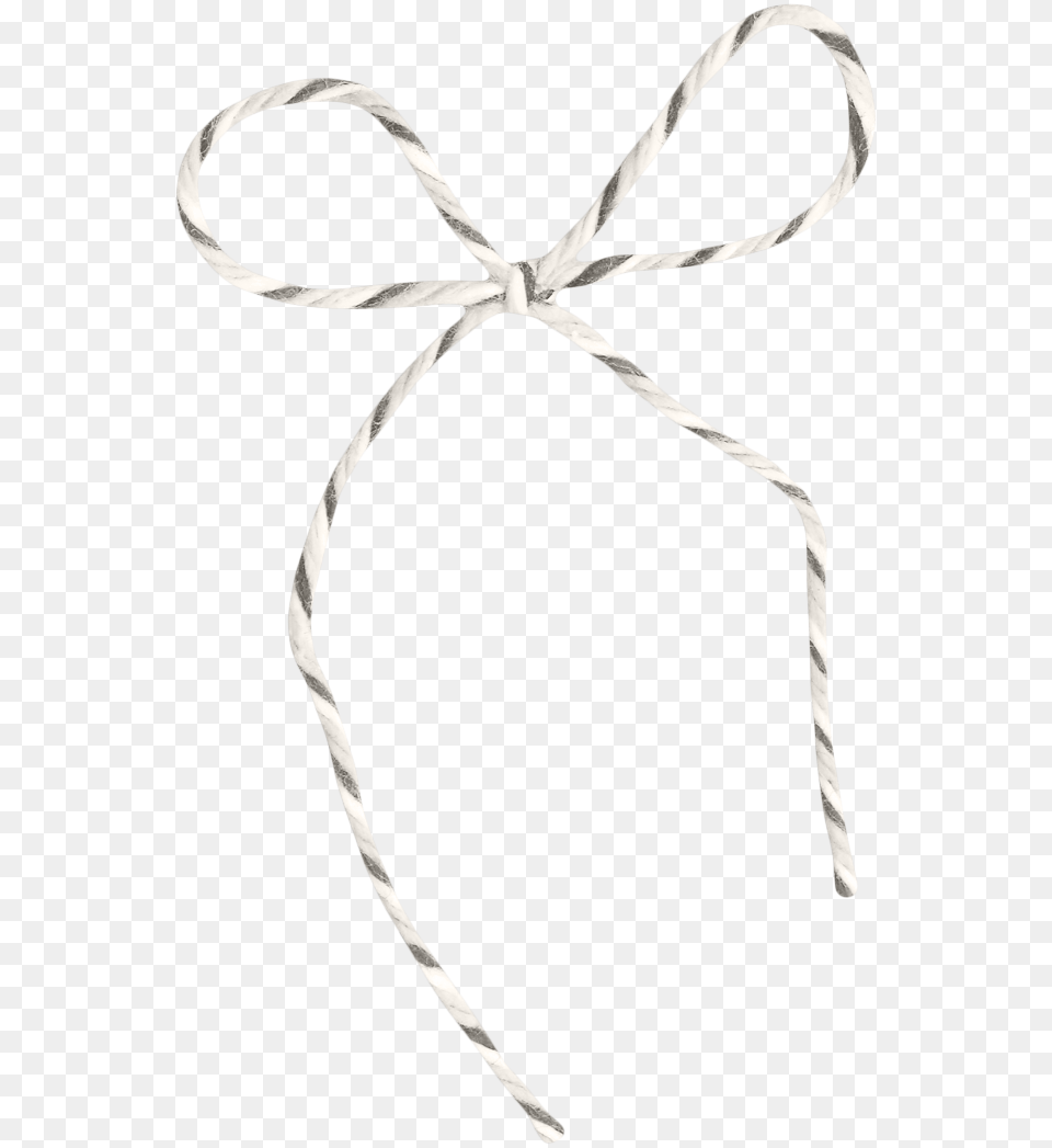 Transparent Scrapbook Ribbon Chain, Bow, Weapon Free Png