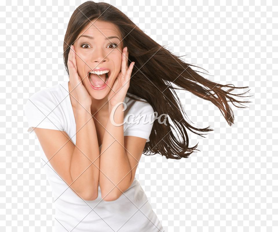 Transparent Screaming Screaming Woman Face Transparent, Photography, Person, Head, Adult Png
