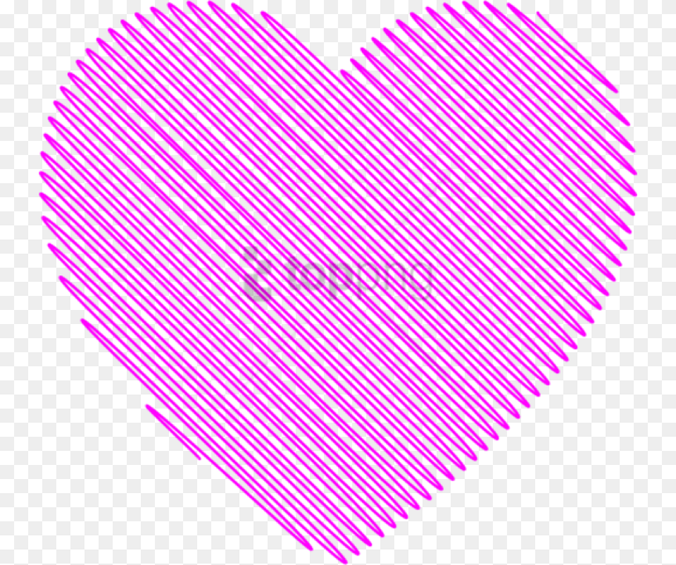 Transparent Scribble Transparent Scribble Heart, Purple, Paper Free Png Download