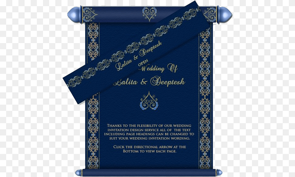 Transparent Scroll Vector Wedding Cards Designs Pakistan, Text, Document, Id Cards, Passport Png Image