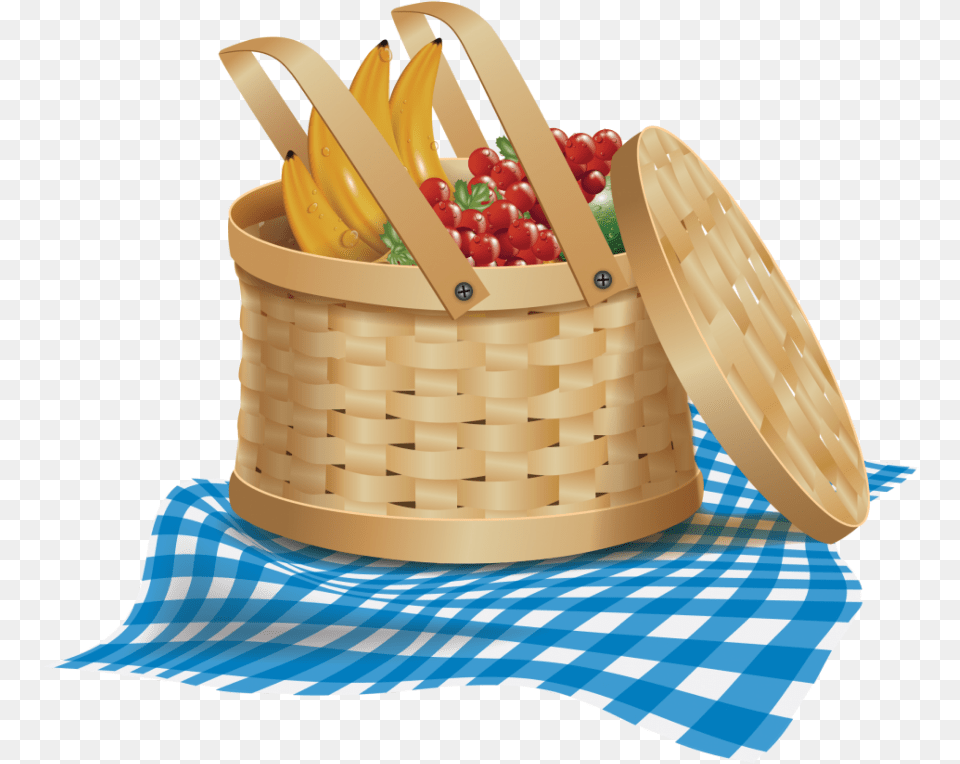 Transparent Scuttle Clipart Picnic Basket, Fun, Birthday Cake, Cake, Cream Free Png