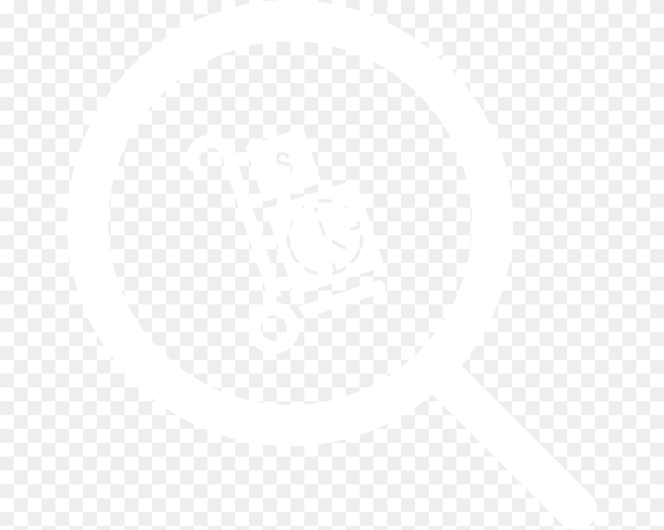 Transparent Search Icon White Inventory Icon Blue, Magnifying Free Png Download