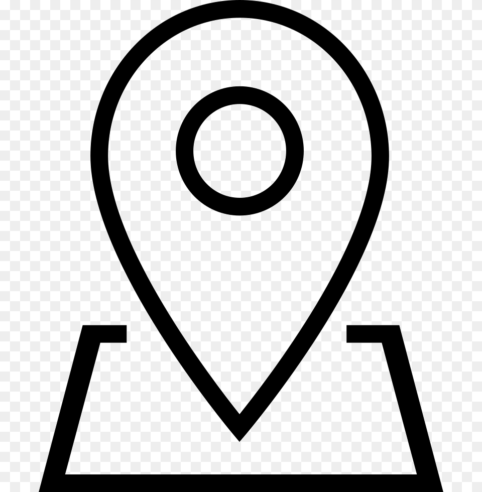 Transparent Secretary Clipart Location Icon, Stencil, Text Png