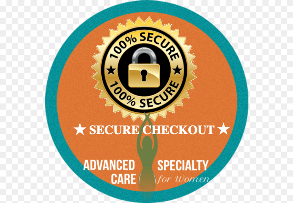 Secure Checkout Trusted Website, Advertisement, Poster, Disk, Logo Free Transparent Png
