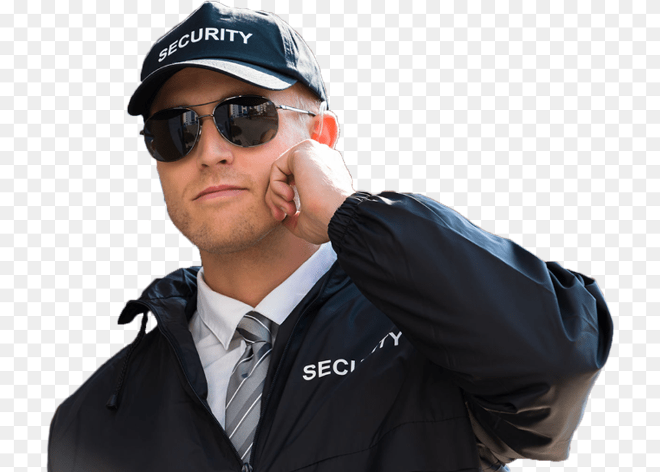 Security Guards Clipart Gay Security Guard, Accessories, Sunglasses, Jacket, Hat Free Transparent Png