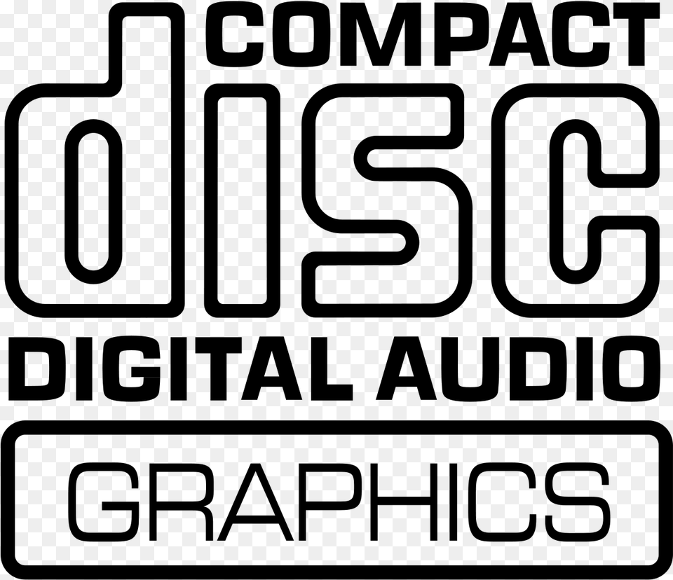 Transparent Sega Cd Logo Compact Disc Digital Audio, Gray Free Png Download