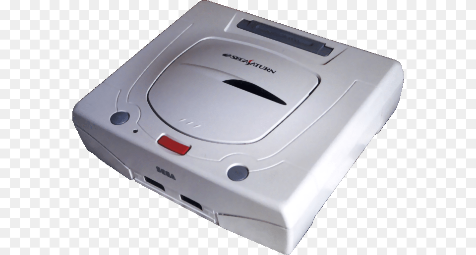 Transparent Sega Saturn Sega Saturn White, Electronics, Tape Player Free Png Download