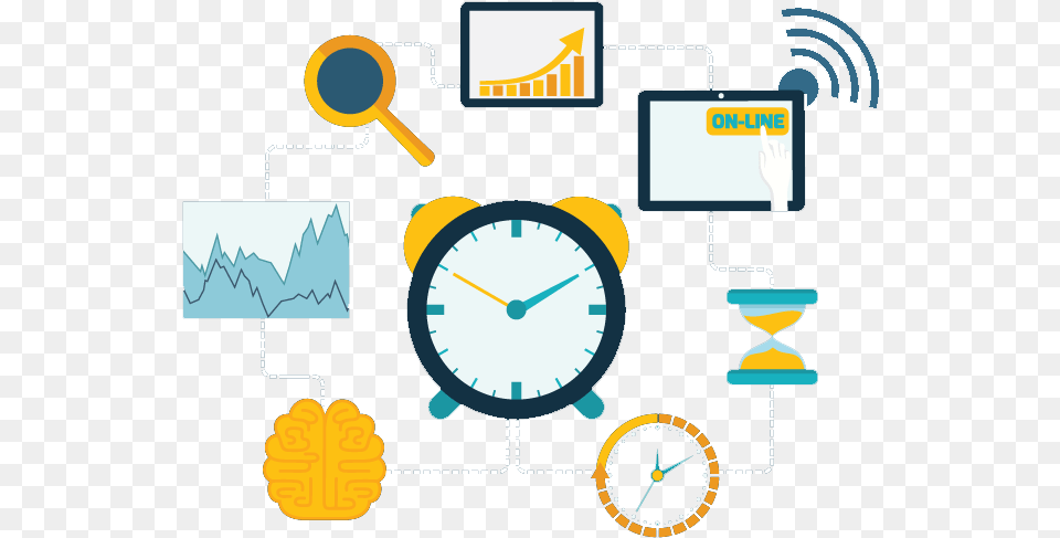 Transparent Self Management Clipart, Analog Clock, Clock Free Png Download