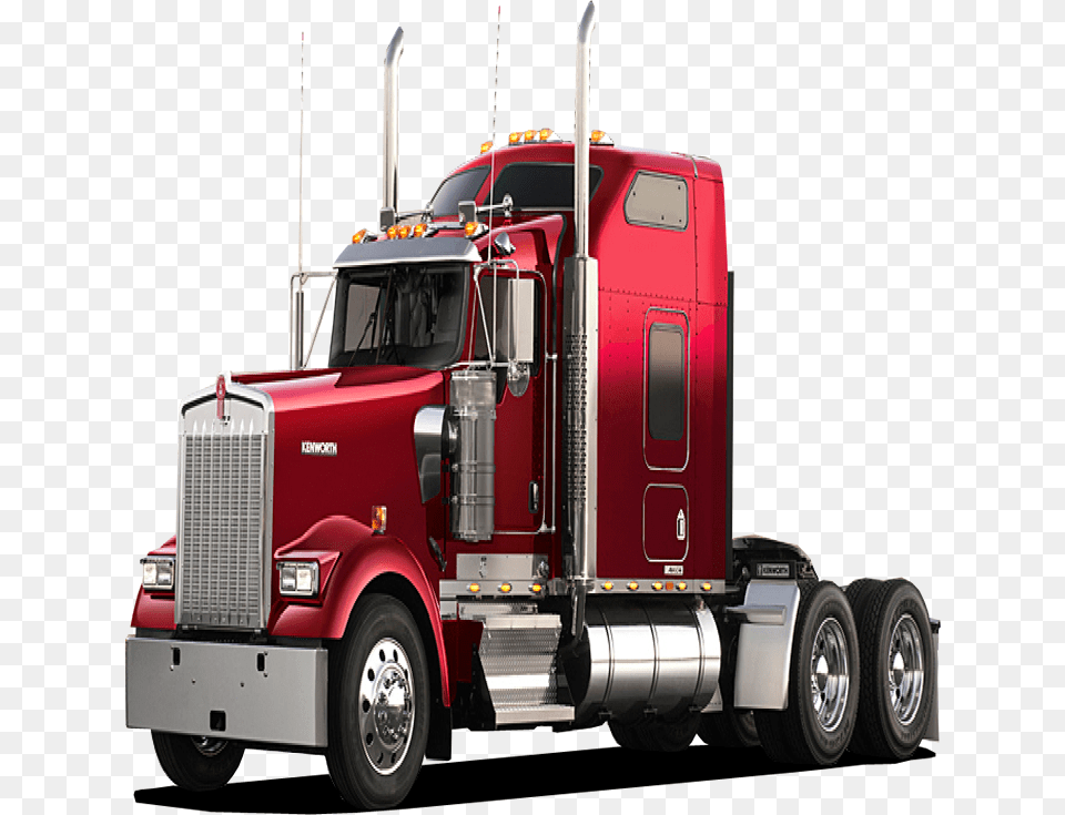 Transparent Semi Truck, Trailer Truck, Transportation, Vehicle, Machine Free Png Download