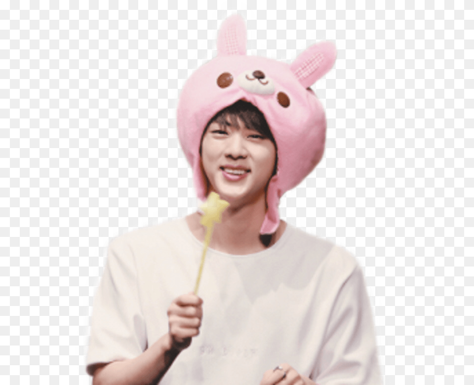 Transparent Seokjin, Bonnet, Clothing, Hat, Adult Free Png Download