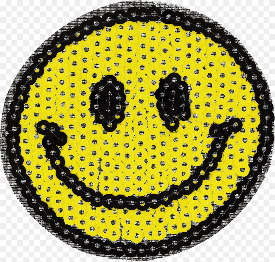 Transparent Sequins Smiley, Home Decor, Pattern, Person, Birthday Cake Png Image