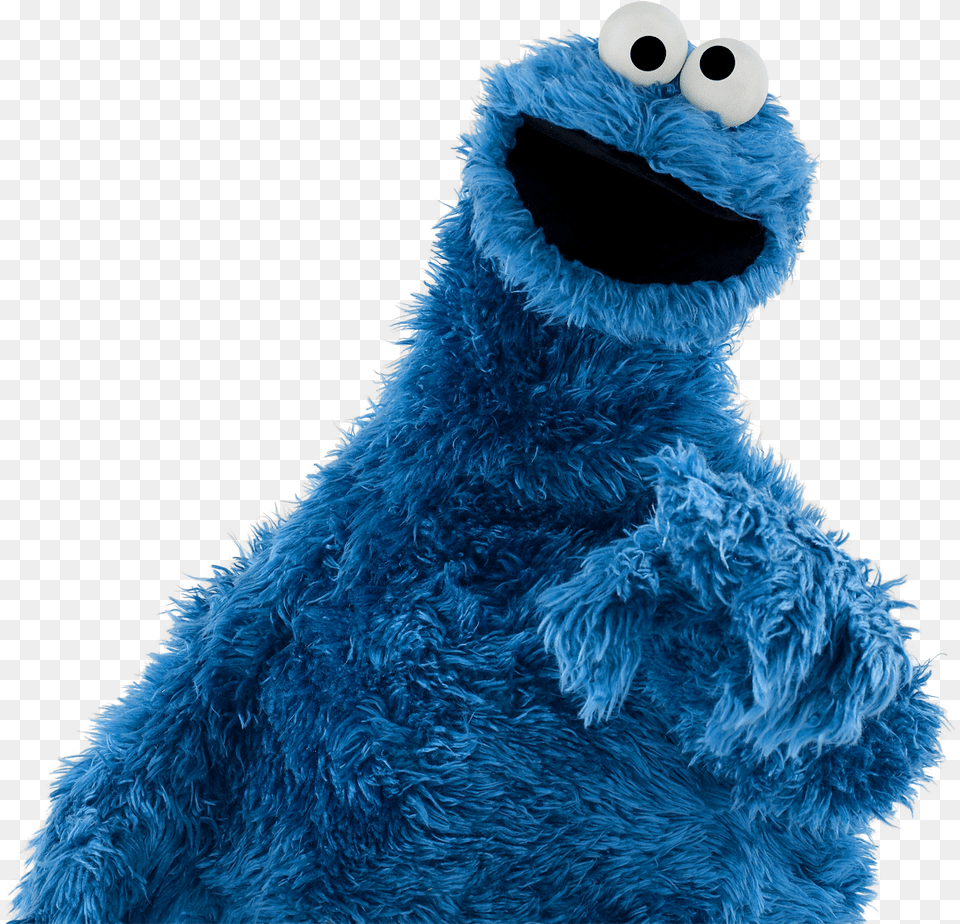 Transparent Sesame Street Characters Cookie Monster And Grouch, Plush, Toy, Clothing, Scarf Png Image