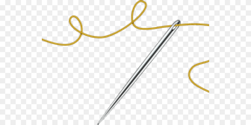 Transparent Sewing Needles, Bow, Weapon Png Image