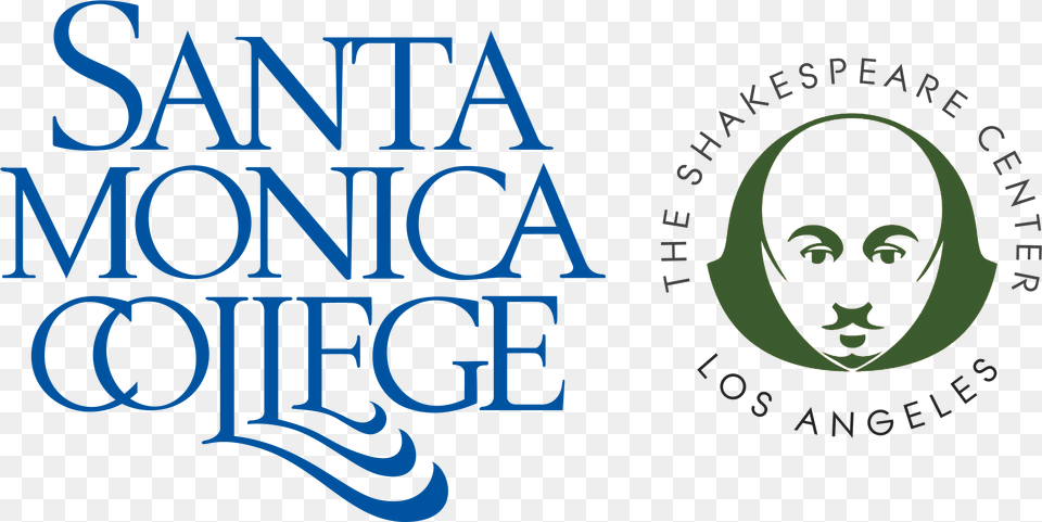 Transparent Shakespeare Santa Monica Community College, Logo, Face, Head, Person Free Png