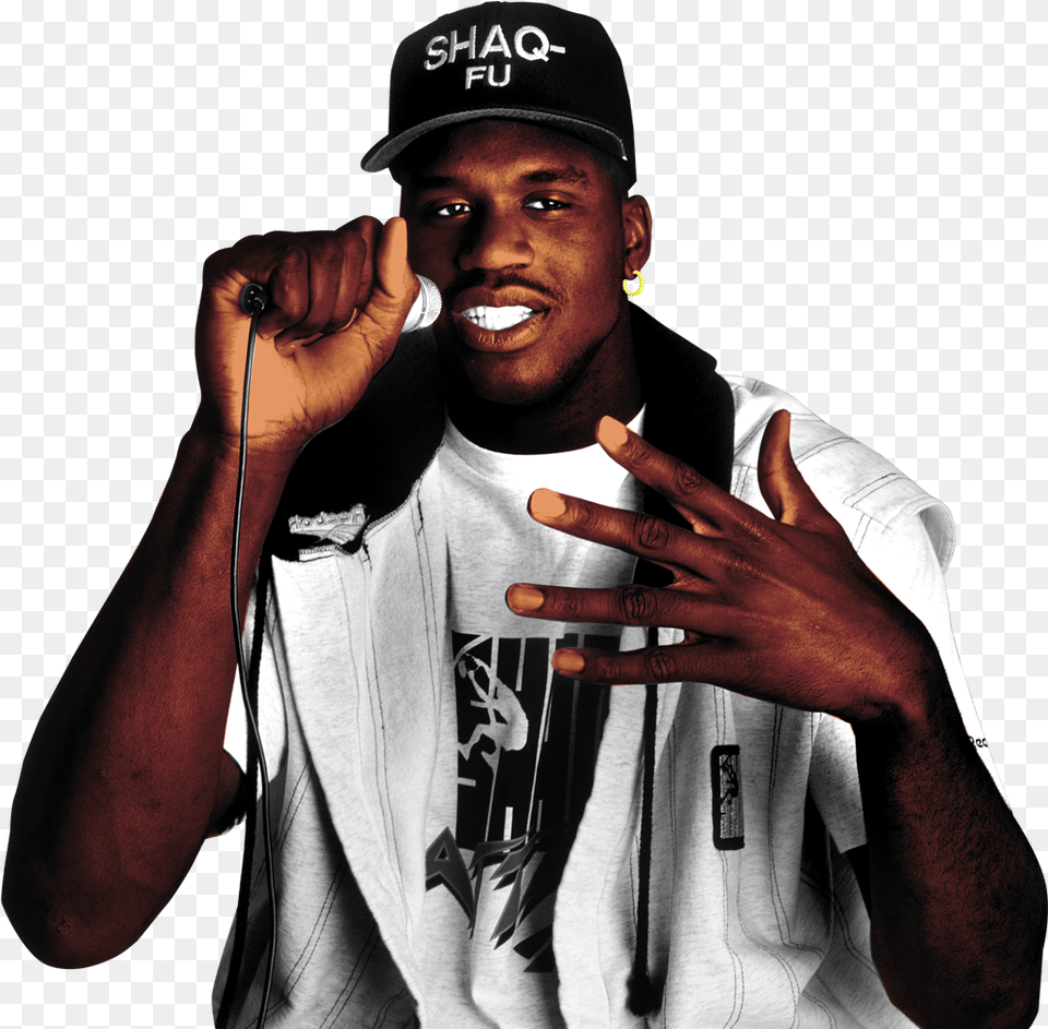 Transparent Shaq Face Fu Schnickens Shaq, T-shirt, Person, Hat, Hand Png