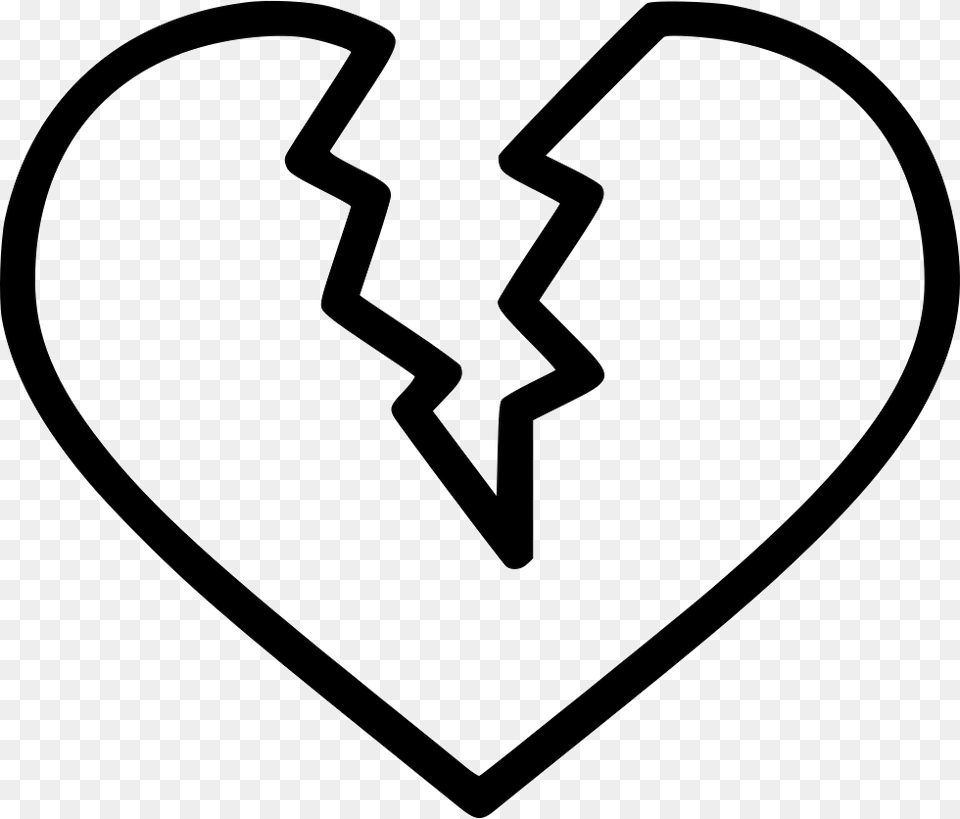 Shattered Heart Clipart Broken Heart Icon, Stencil, Smoke Pipe Free Transparent Png