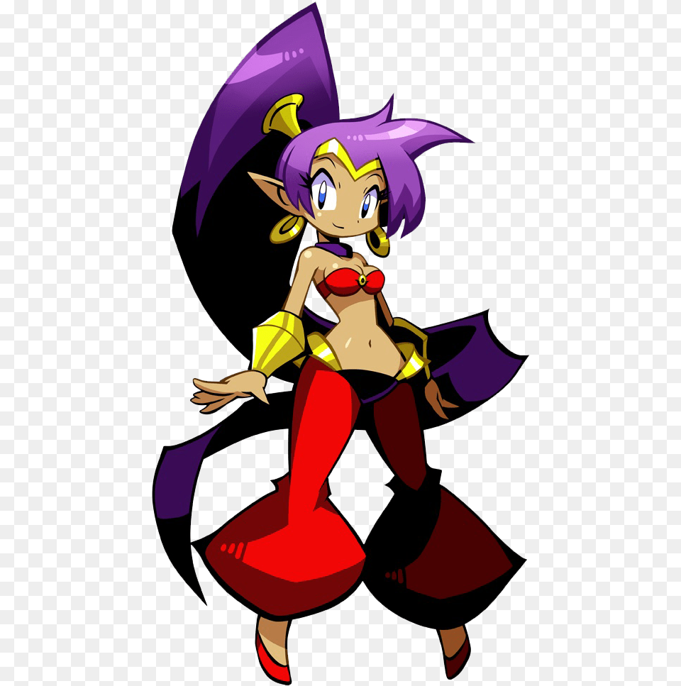 Sheena Fujibayashi Shantae Half Genie Hero Artwork, Book, Comics, Publication, Baby Free Transparent Png