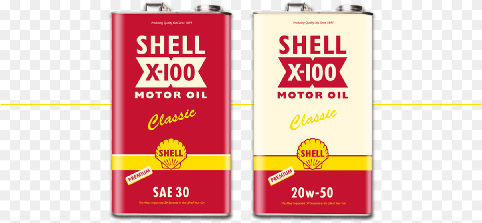 Shell Oil Logo Shell X100 Sae, Can, Tin Free Transparent Png