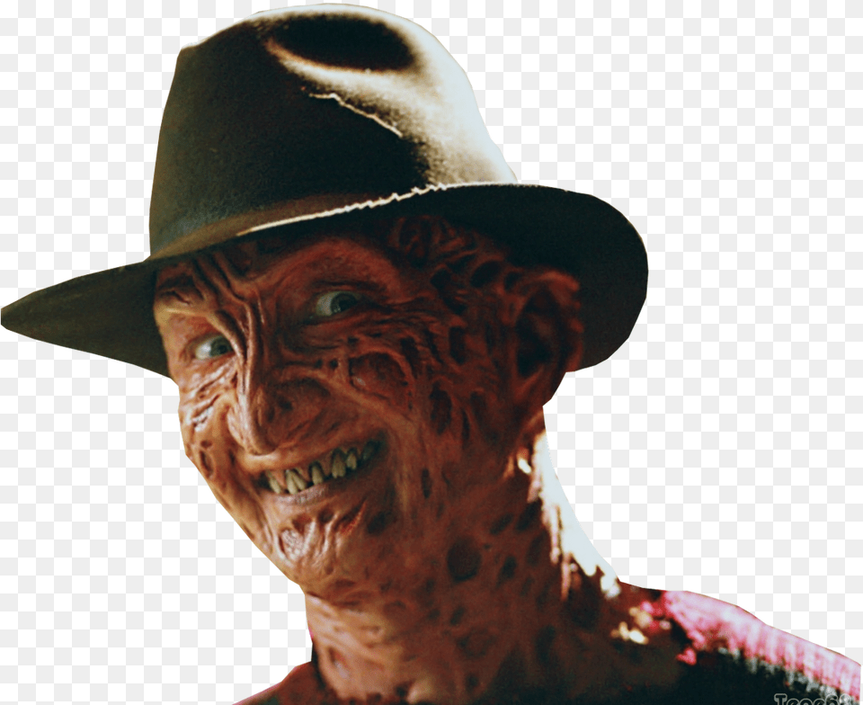 Transparent Shia Labeouf Face Freddy Krueger Face, Head, Clothing, Sun Hat, Hat Free Png Download