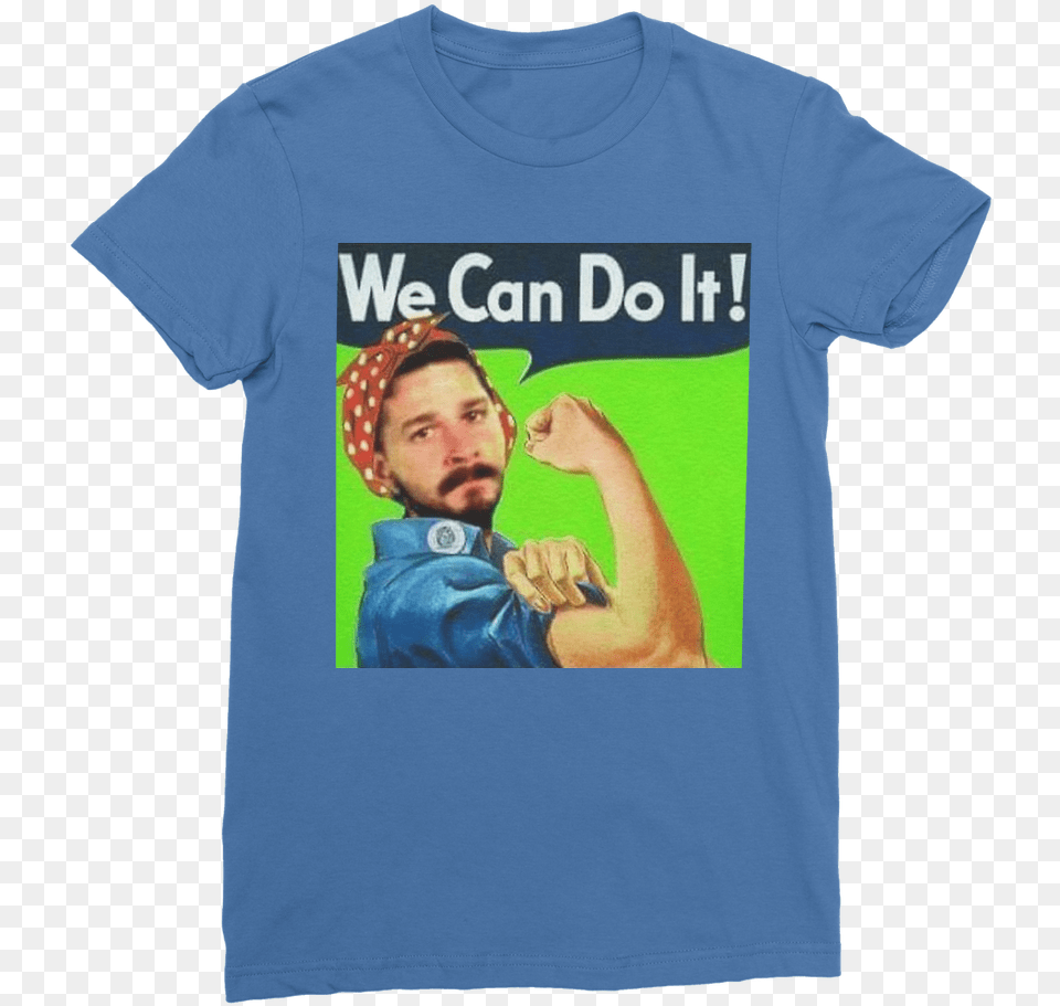 Transparent Shia Labeouf International Women39s Day 2018, Clothing, T-shirt, Adult, Male Png