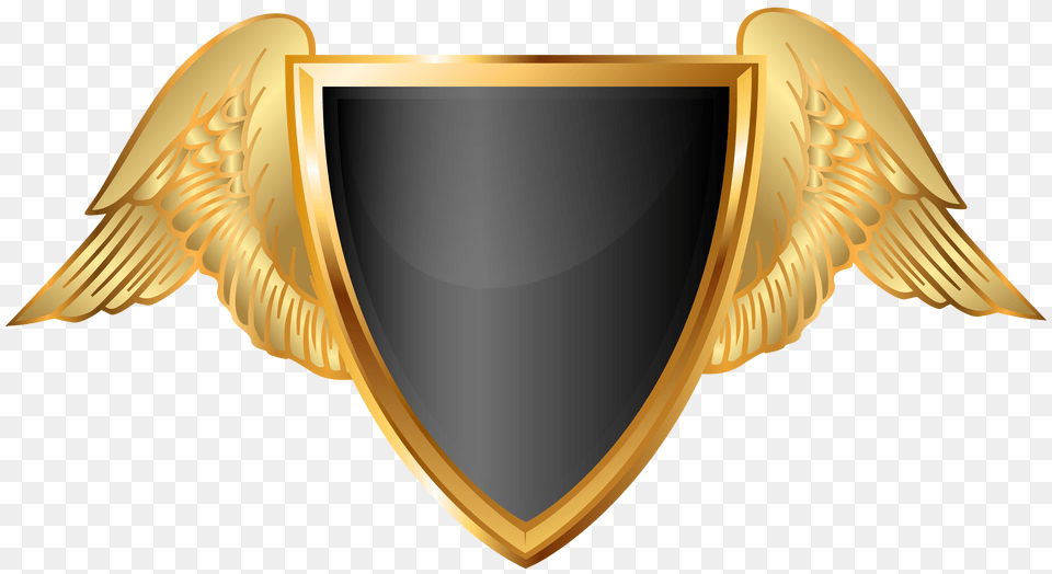 Transparent Shield Gold Black Transparent Background Logo Shield, Emblem, Symbol, Armor Free Png