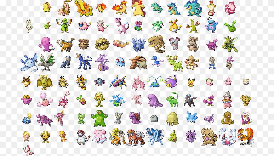 Transparent Shiny Effect Pokemon Shiny Segunda Generacion, Art, Collage, Person Free Png