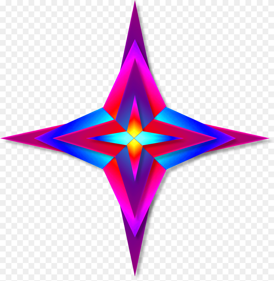 Transparent Shiny Estrellas De Colores Brillantes, Star Symbol, Symbol, Pattern Png
