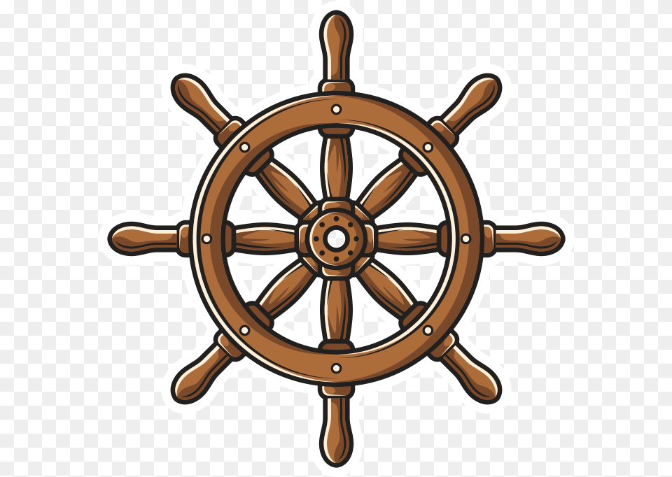 Transparent Ship Wheel Emblem, Steering Wheel, Transportation, Vehicle, Chandelier Png