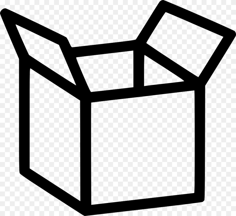 Transparent Shipping Box Clipart Product Icon White, Cardboard, Carton, Cross, Symbol Free Png
