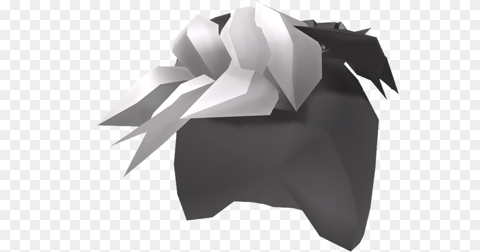 Shiro Roblox Black And White Hair, Paper, Art, Origami, Towel Free Transparent Png