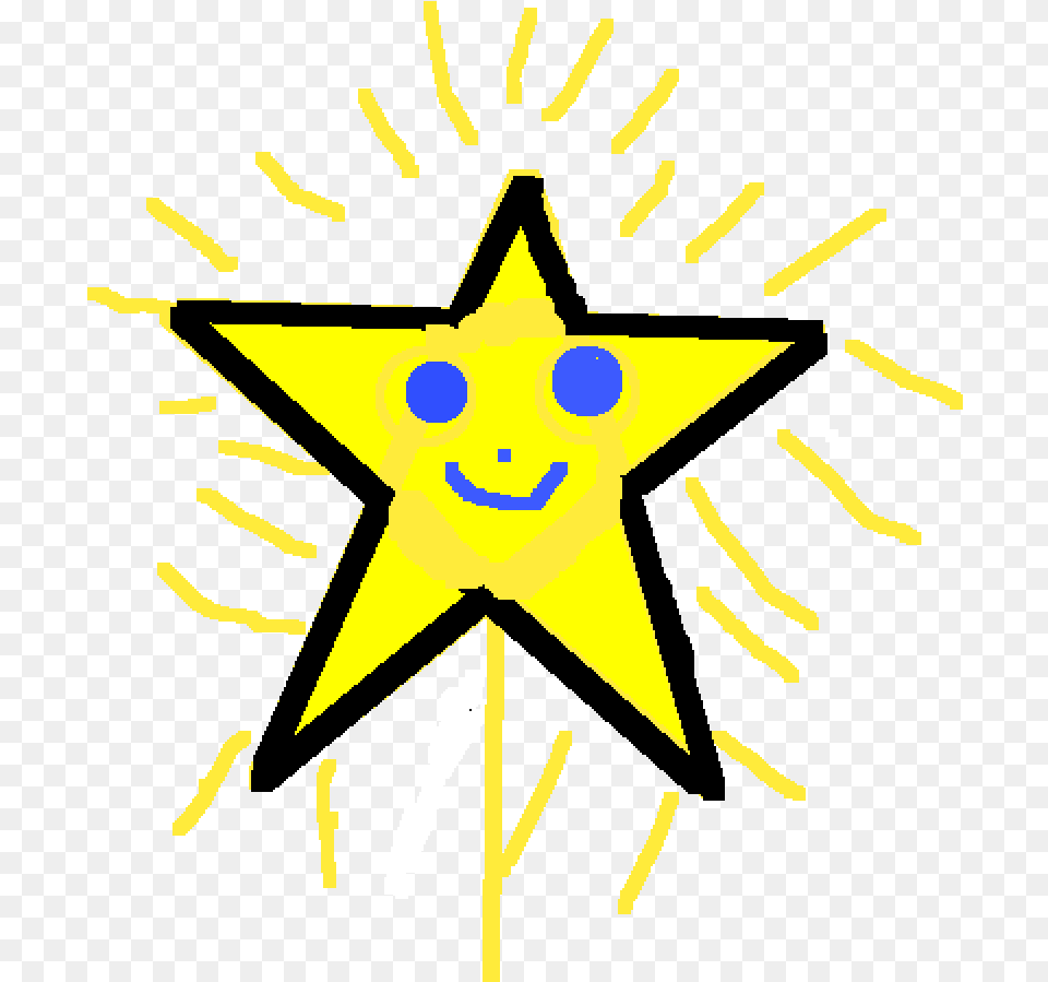 Transparent Shooting Star, Star Symbol, Symbol, Person, Face Free Png Download