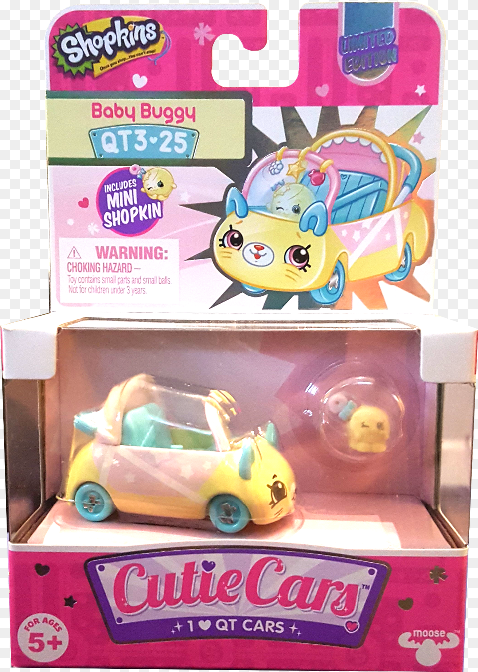 Shopkins Season 3 Cutie Cars Baby Buggy, Car, Transportation, Vehicle, Machine Free Transparent Png