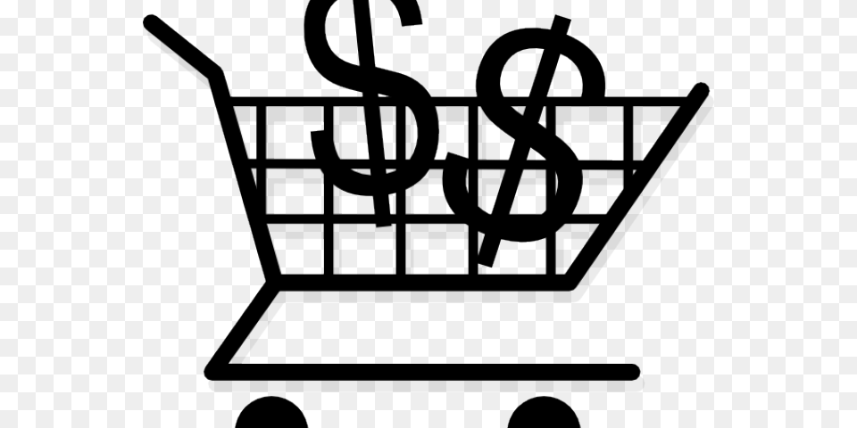 Transparent Shopping Clipart Symbol For Grocery Store, Shopping Cart Free Png