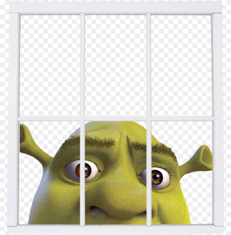 Transparent Shrek Face Download Shrek, Toy, Art, Collage, Window Png Image