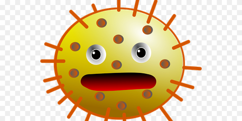 Sick Face Bacteria Clipart, Disk, Animal, Sea Life, Fish Free Transparent Png