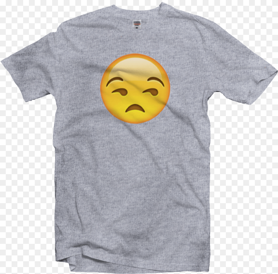 Transparent Side Eye Emoji T Shirt, Clothing, T-shirt, Person, Face Png Image