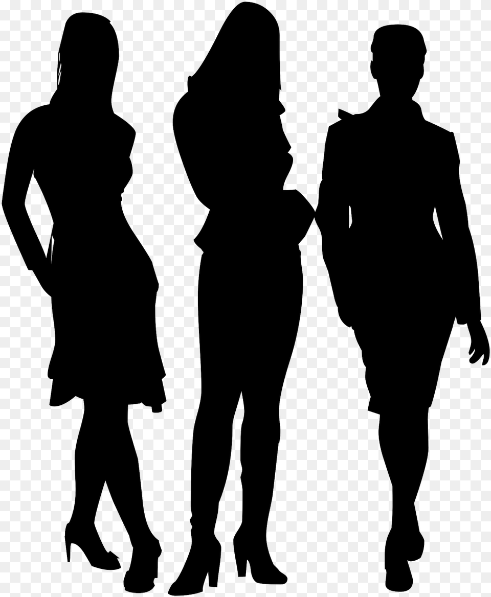 Transparent Silhouette Of Group Of People Transparent People Silhouette, Adult, Male, Man, Person Png
