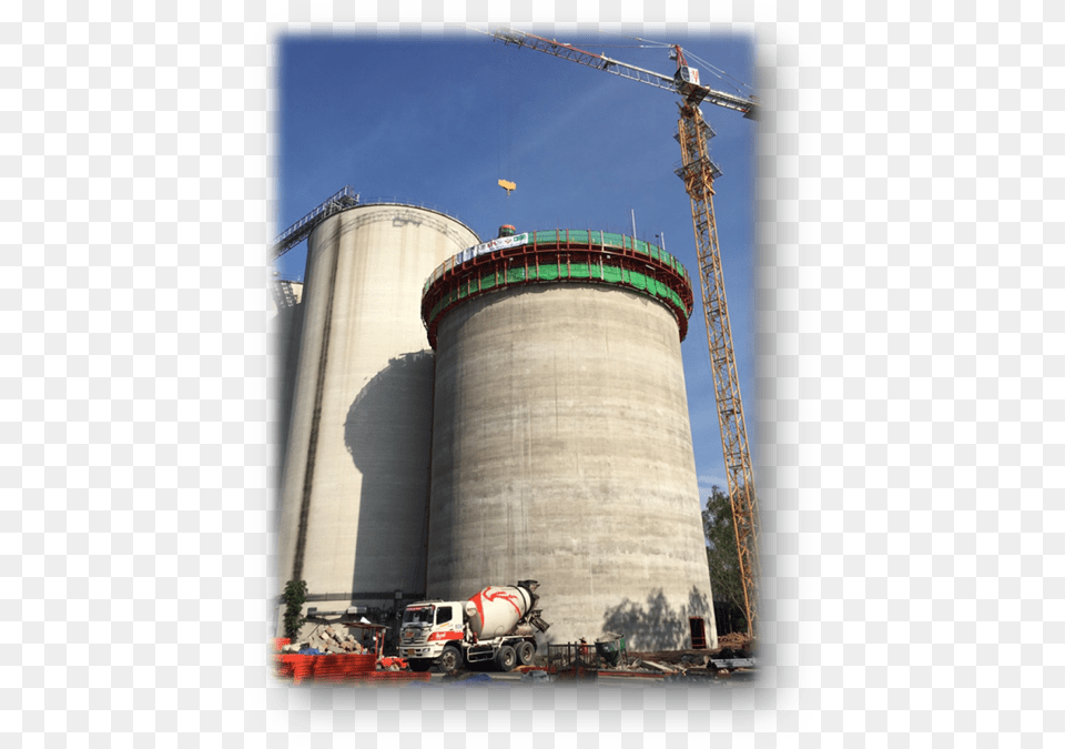 Transparent Silo Silo, Construction, Construction Crane, Architecture, Building Png Image