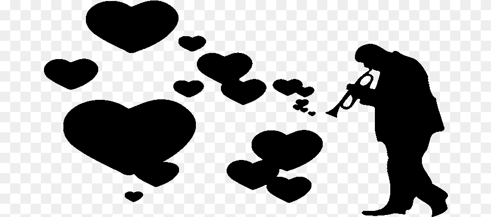 Transparent Silueta De Hombre Amour, Gray Png